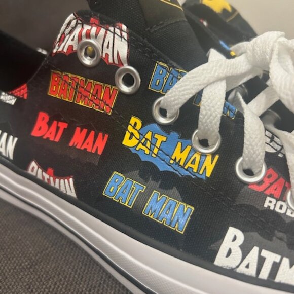 Converse Batman Chuck Taylor 80th Anniversary-All-Star Oxford- Size 11 - Picture 2 of 11
